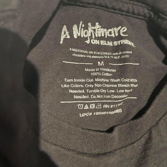 Nightmare on Elm Street Freddy Krueger Horror T-Shirt Sz M - Picture 4 of 4